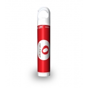 Cherry SPF 04 Lip Balm w/ Clip Top With Silver Carabinner